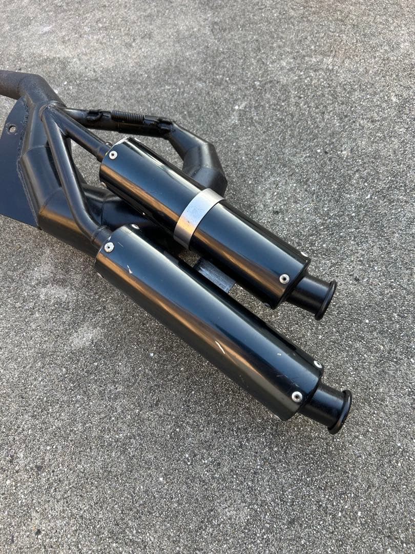 希少エスカルゴチャンバー ２本出し ☆ジョグ用☆JOG 3YK（マフラー）