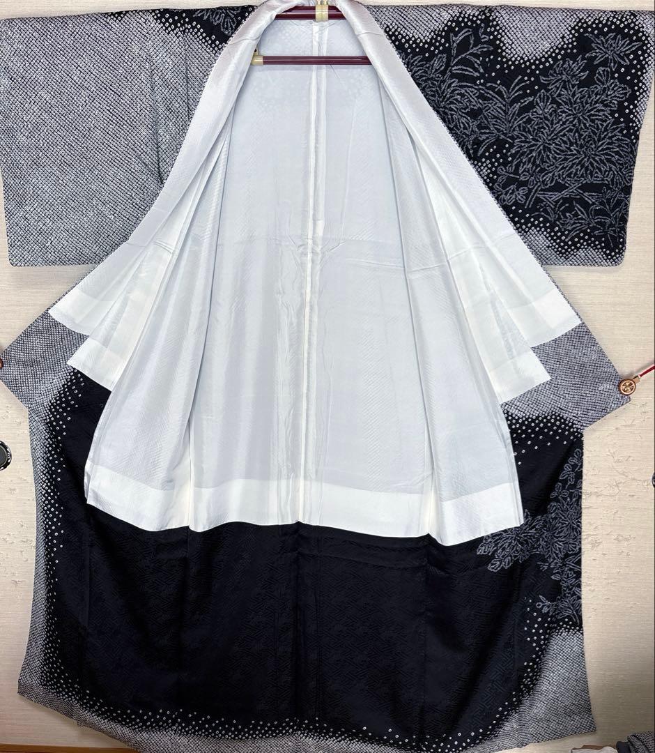 総絞り　訪問着　身丈167　ゆったりサイズ