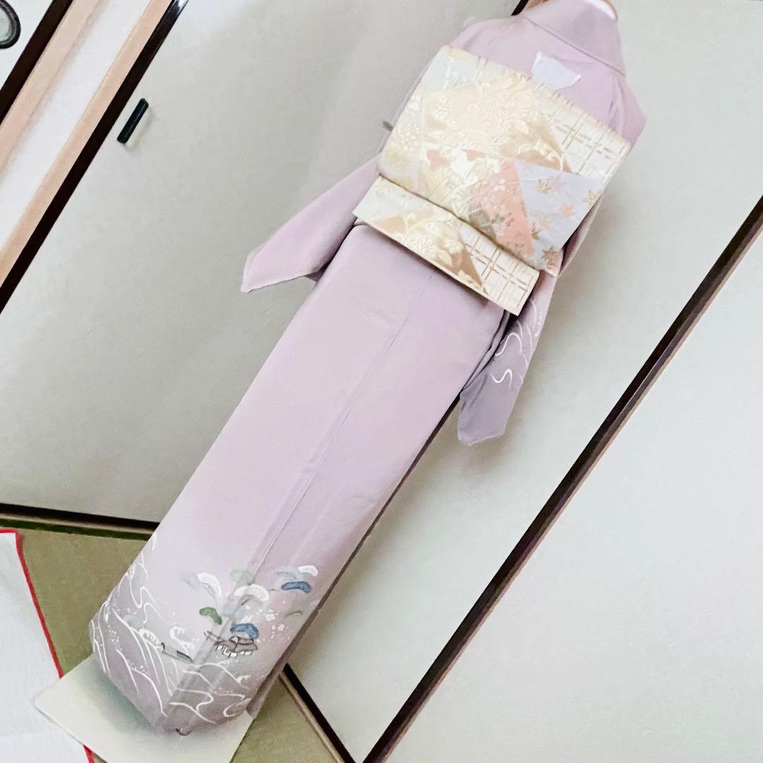 ピンク 4点 フルセット 訪問着 入学式 卒業式 入園式 卒園式 春 秋 冬