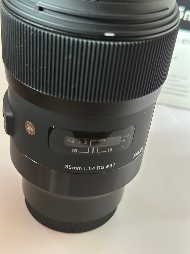 SIGMA 35mm F1.4 DG Art ソニー Eマウント