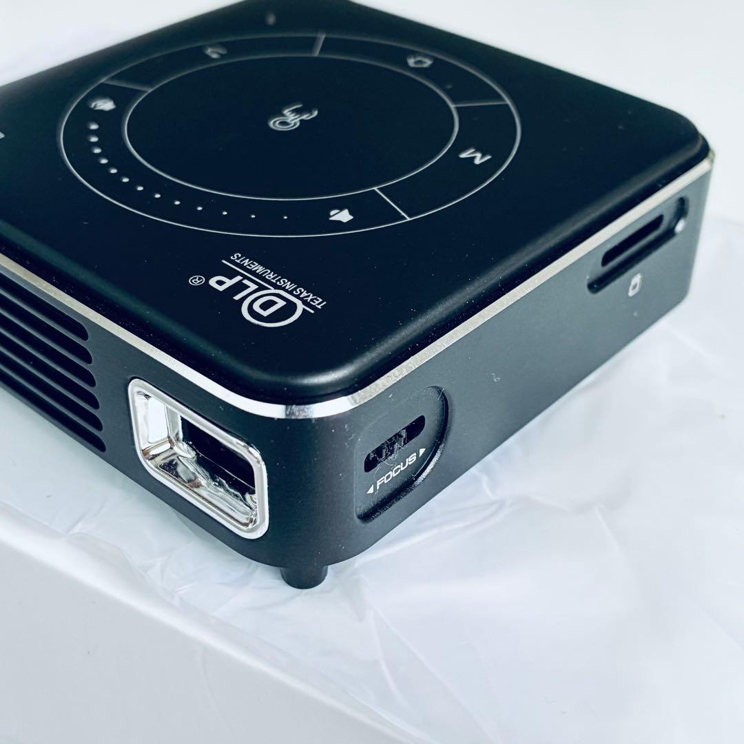 【非売品】CYIN超小型プロジェクター ホームシアター美品 黒Bluetooth