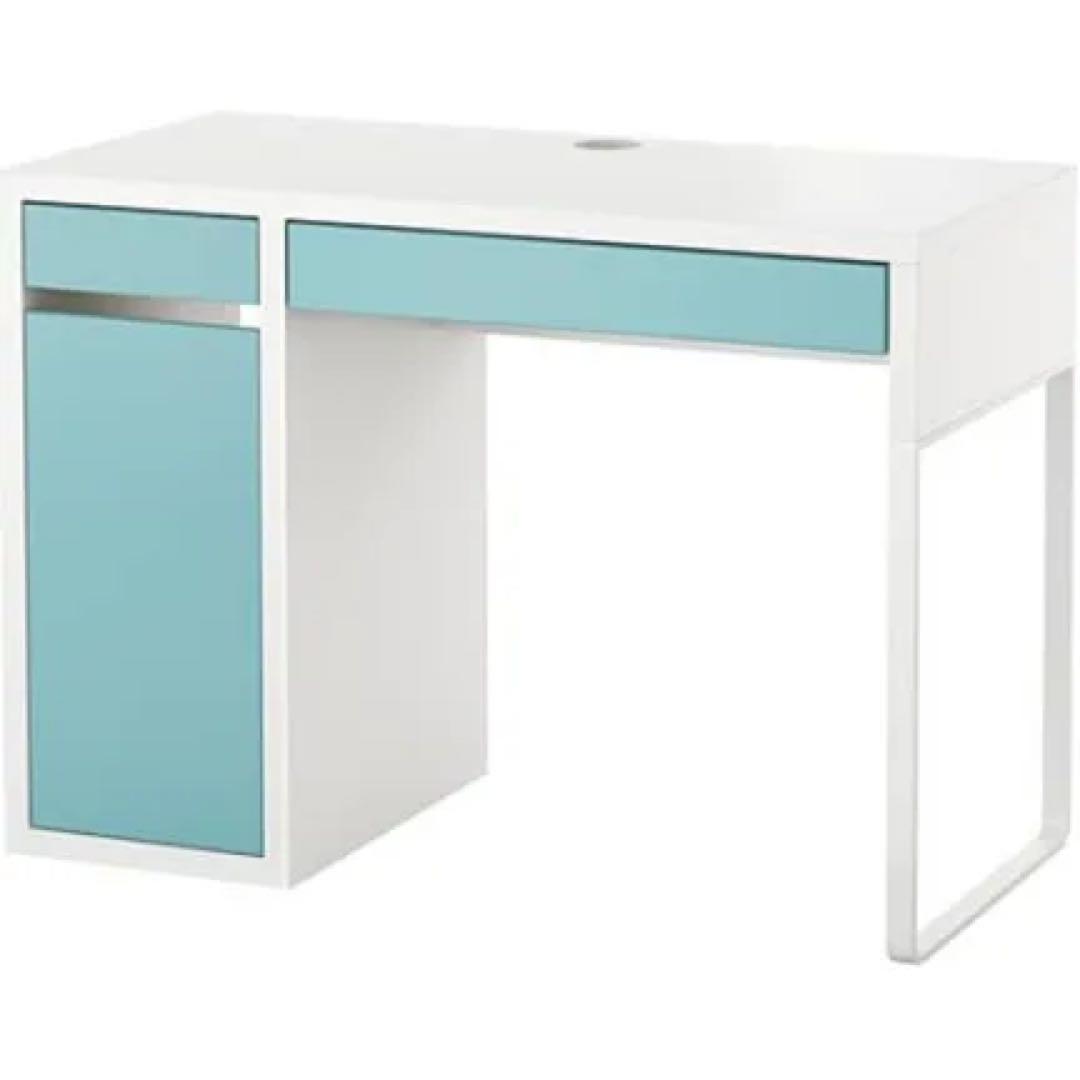 【IKEAミッケデスク】ターコイズ