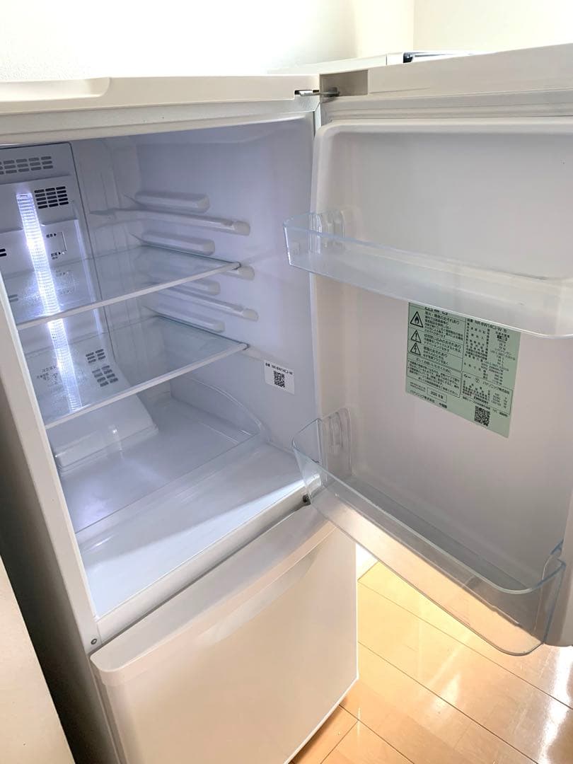 美品 Panasonic パナソニック 冷蔵庫 138L NR-BW14CJ-W