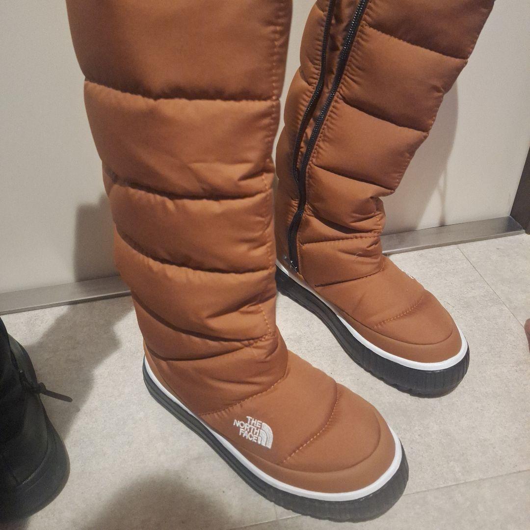THE NORTH FACE ロングブーツ 24.0cm ブラウン