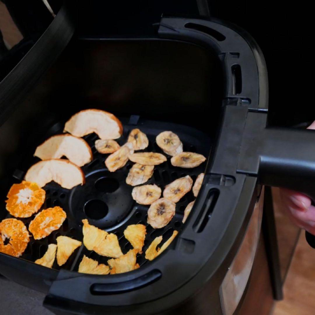 フライヤー 電気 6.3Lエアフライヤー レシピ本付 家庭用 ヘルシー