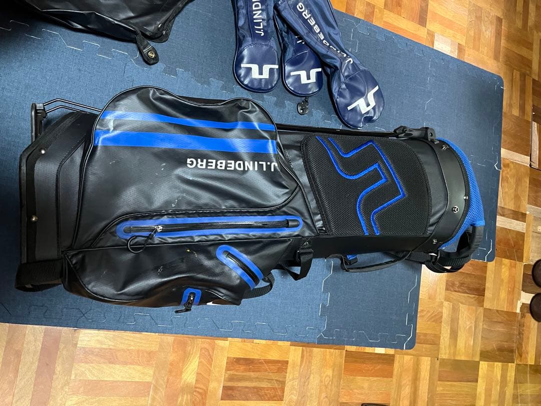 J.LINDEBERG キャディバッグ ヘッドカバーセット