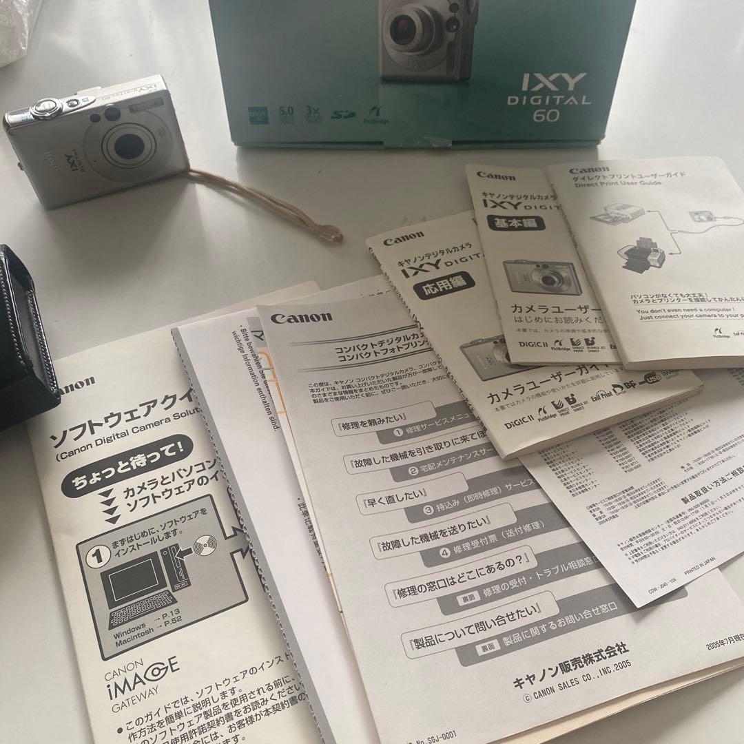 CanonのIXY DIGITAL 60