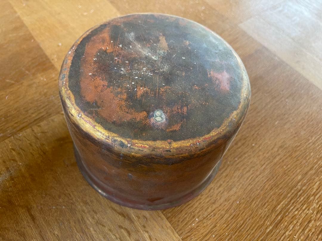 桐火鉢 火鉢 当時物 レトロ ビンテージ 2つセット 箱付き 古民具