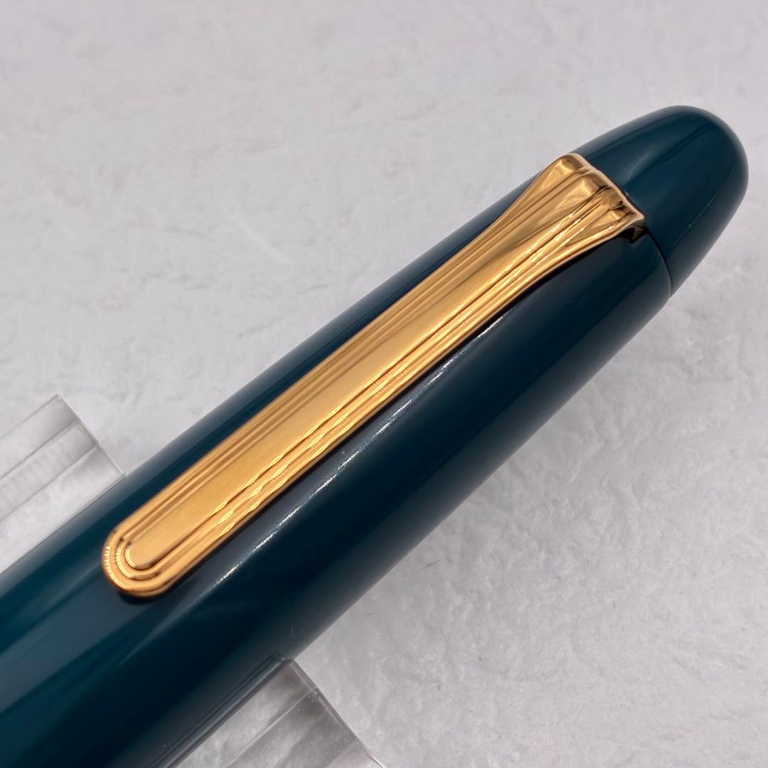 SAILOR セーラー万年筆 KOP 漆塗り 青 エボナイト 21K B