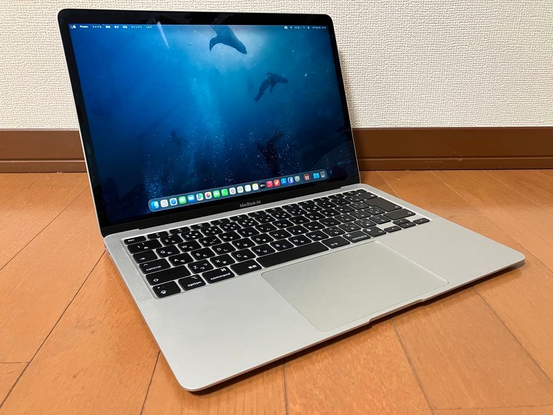 MacBook Air M1 256GB メモリ8GB BT 85％【初心者向】
