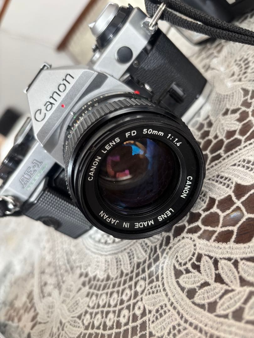 わ*ん様 Canon AE-1 Program 一眼レフカメラ、レンズ、ストロボ