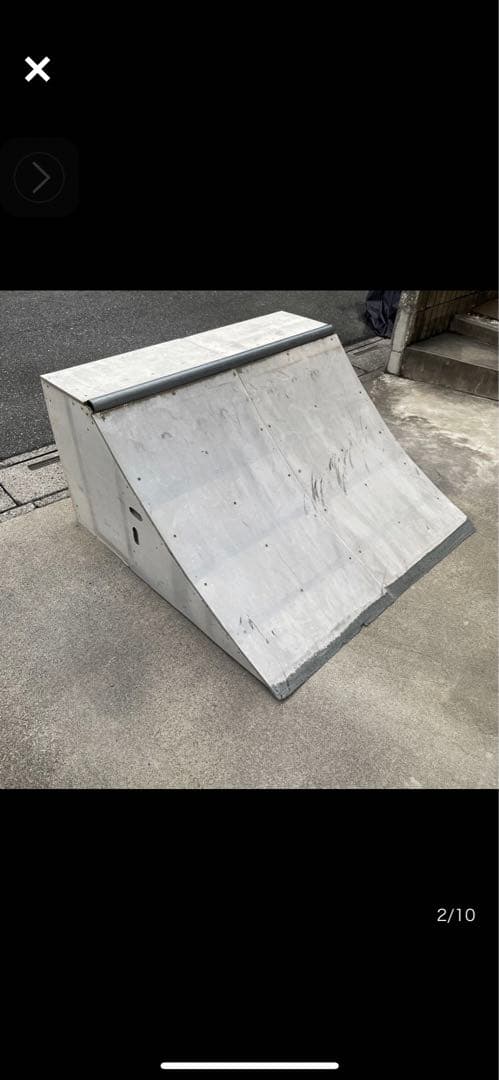 スケートボード　ランプ　クォーター　スケボー