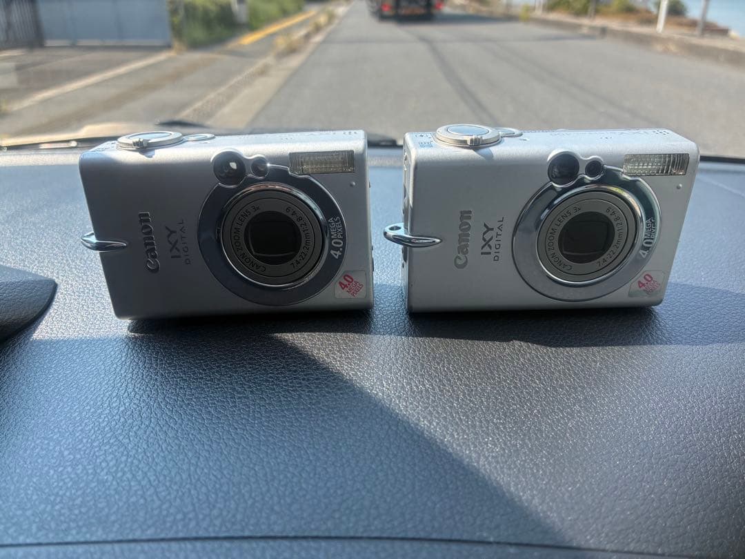★希少2台セット★Canon キャノン IXY400 デジタルカメラ シルバー