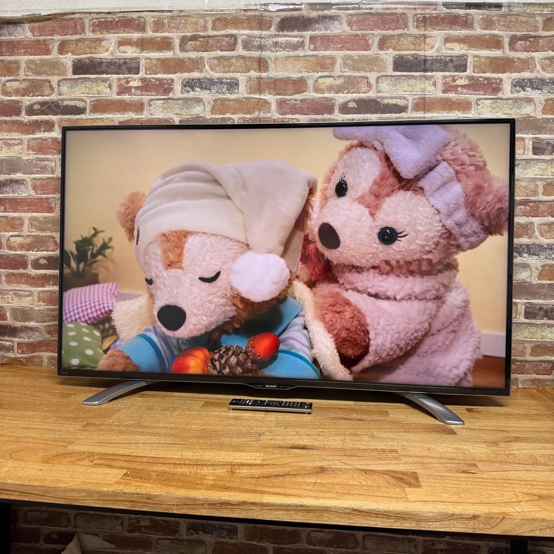 シャープ 50V型 4K 液晶テレビ AQUOS LC-50U30 動画アプリ○