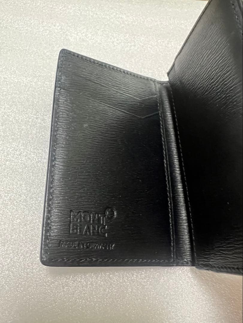 【MONT BLANC 】　名刺入れ 黒色
