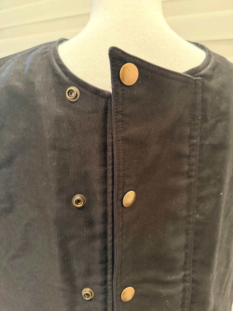 アディクトクローズ　COTTON ULSTER VEST