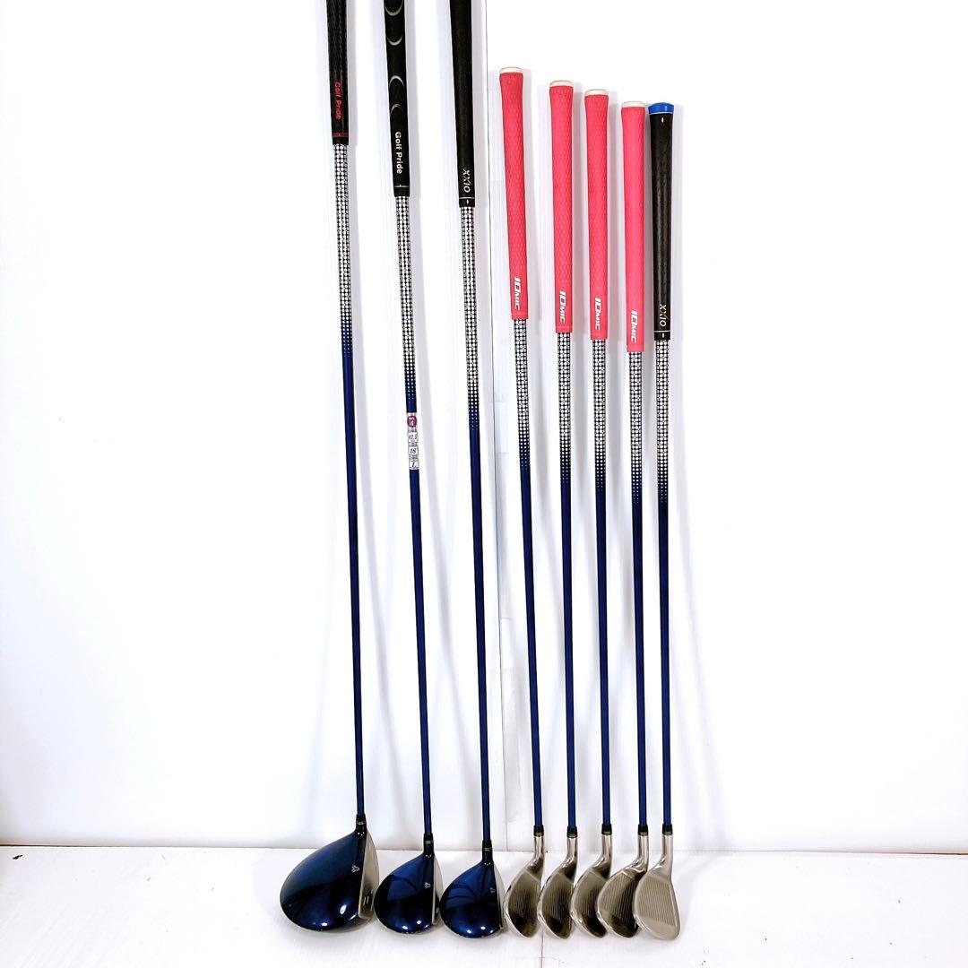 ゼクシオ9 レディース MP900 L 8本 美品 初心者 飛距離◎ XXIO9