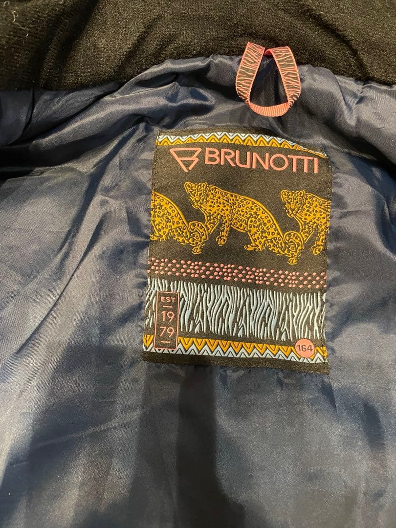 160 165 スキーウェア brunotti イタリア　レディース　ジュニア