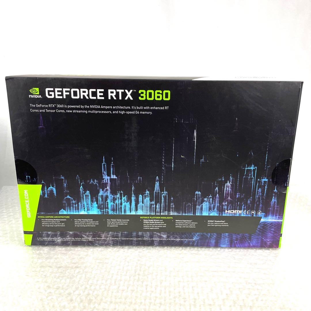 玄人志向 GALAKURO GEFORCE RTX 3060 12GB