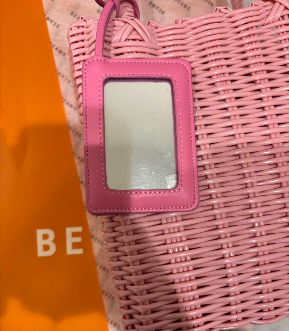 RURU MARY'S ルルメリー 手刺繍のプチかごバッグ