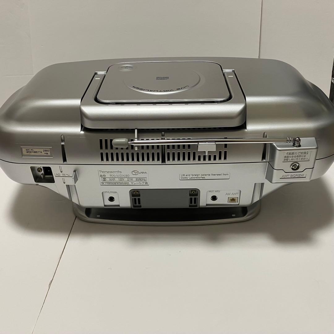 【美品】Panasonic パーソナルMDシステム RX-MDX80