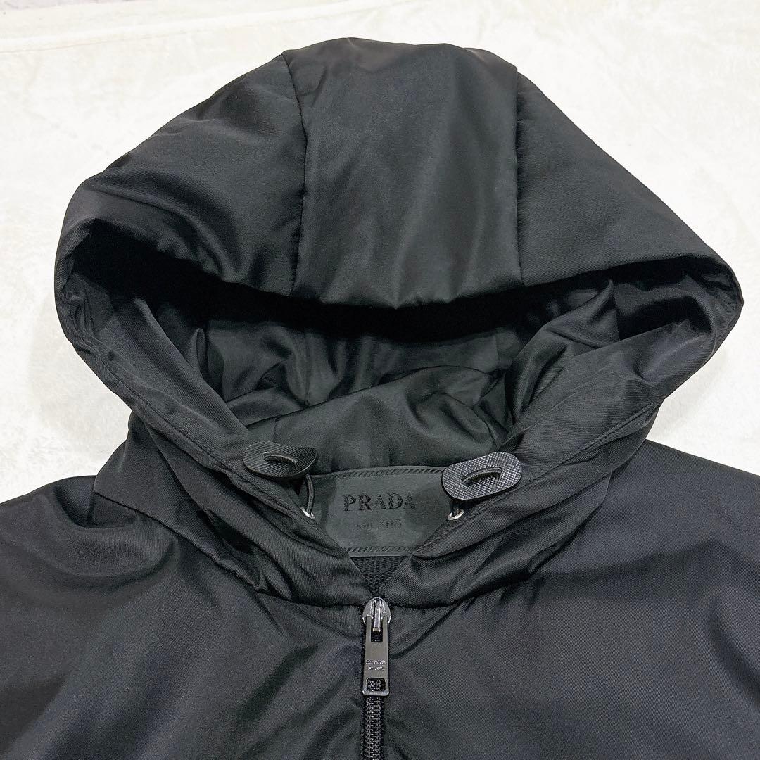 新品同様✨　PRADA ナイロン　ジャケット トライアングルプレート ブルゾン