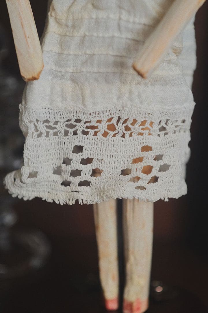 アンティーク ペグドール ウッデンドール 木製人形 ドイツ オランダ