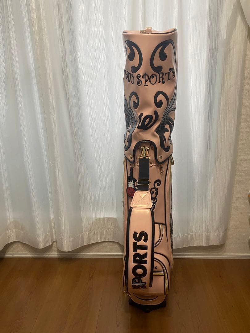 M.U SPORTS ミエコウエサコ キャスター付き キャディバッグ