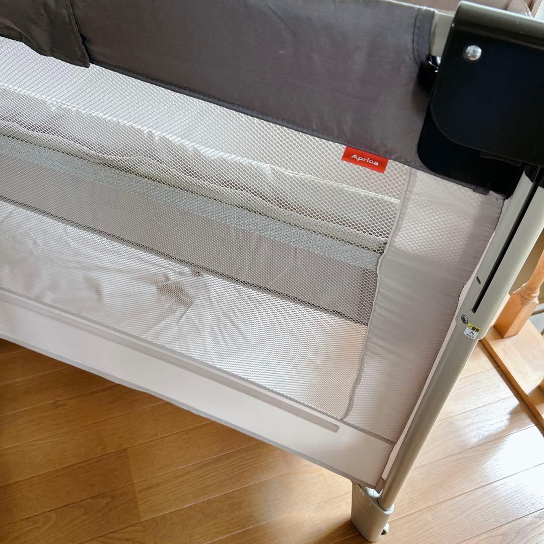 美品 Арrіса アップリカ ココネルエアー 品番66047 ベージュ グレー