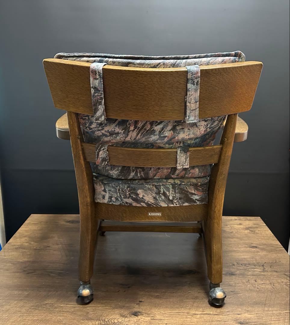 KASHIWA 柏木工　ウィルダネス　K121 キャスター付ダイニングチェア