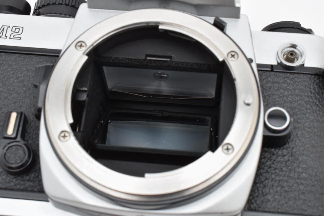 超美品 ニコン NEW FM2 シルバー フィルム モルト新品交換済 M871