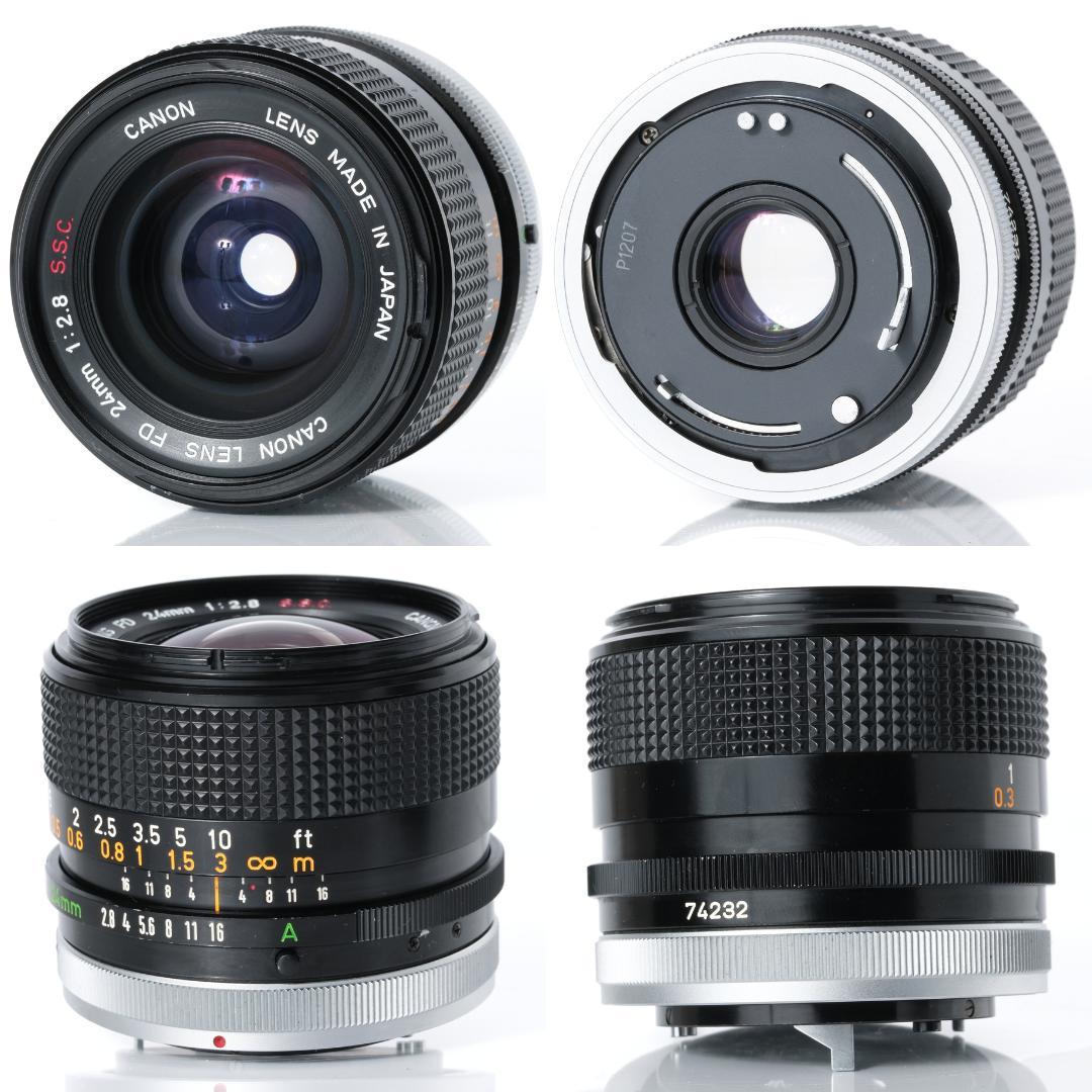 Canon F-1 後期 / FD50mm f1.4 +24mm f2.8ssc