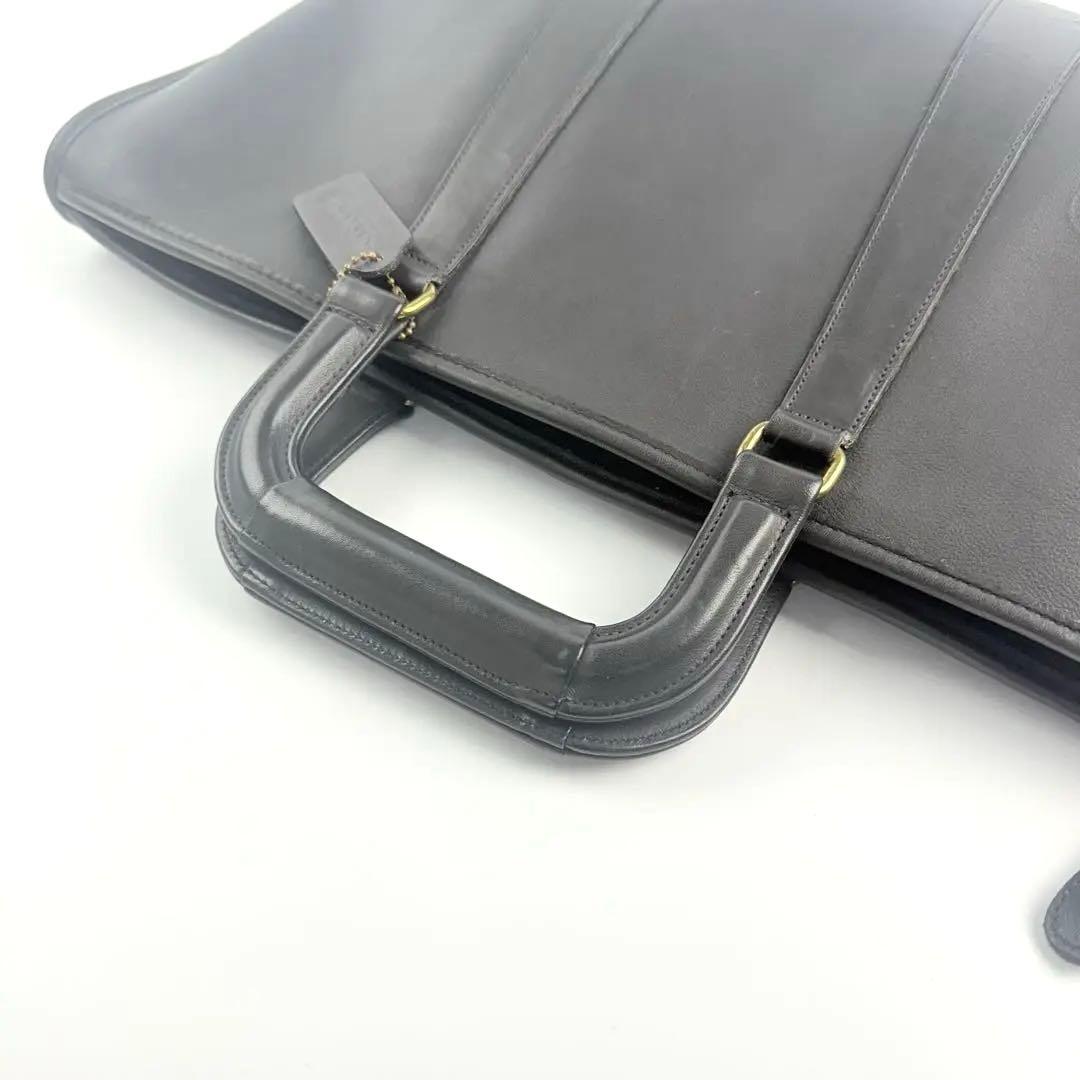 【良品】COACH コーチ オールドコーチ グラブタンレザー ビジネスバッグ