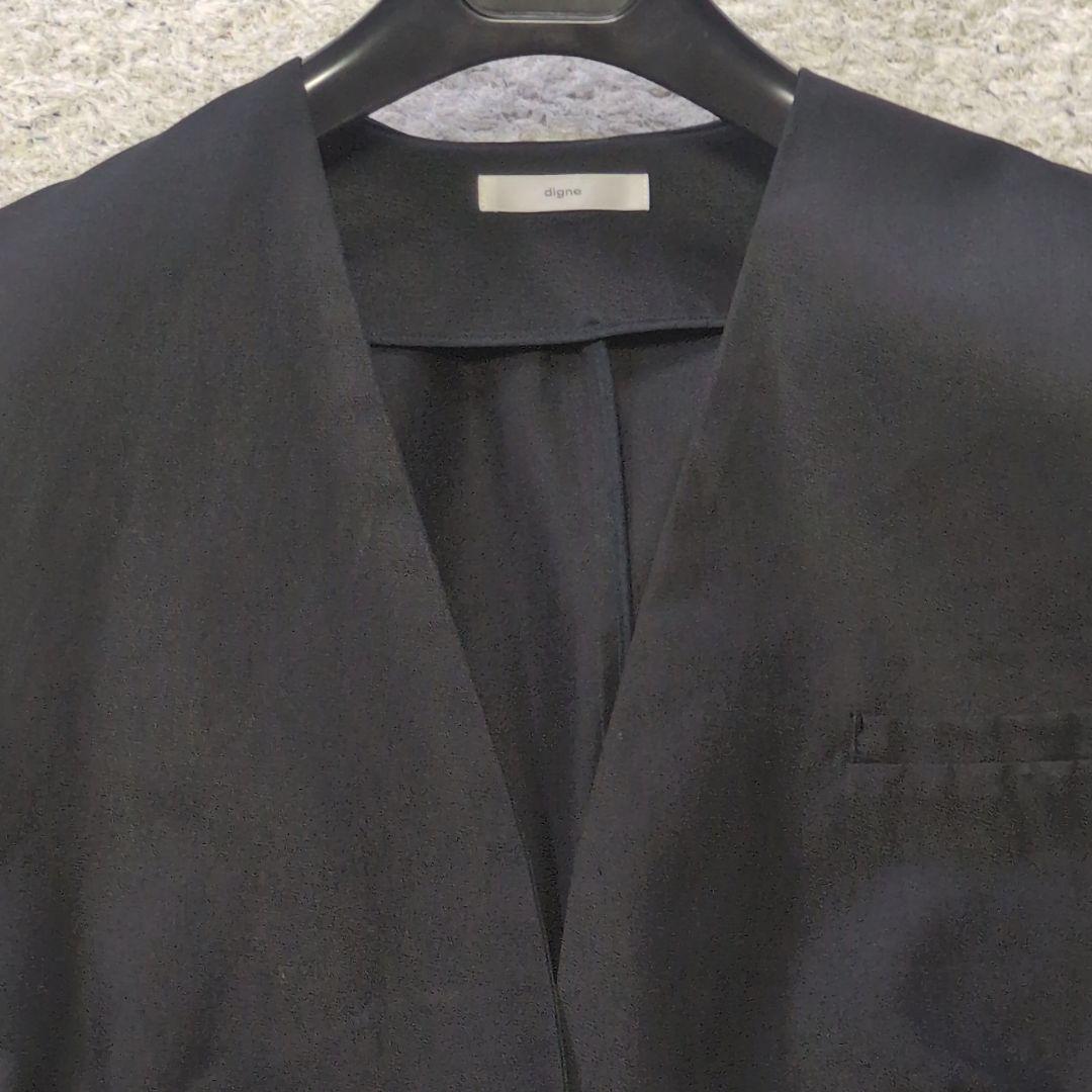 11-50 digne ディニュ ノーカラージャケット　レディース