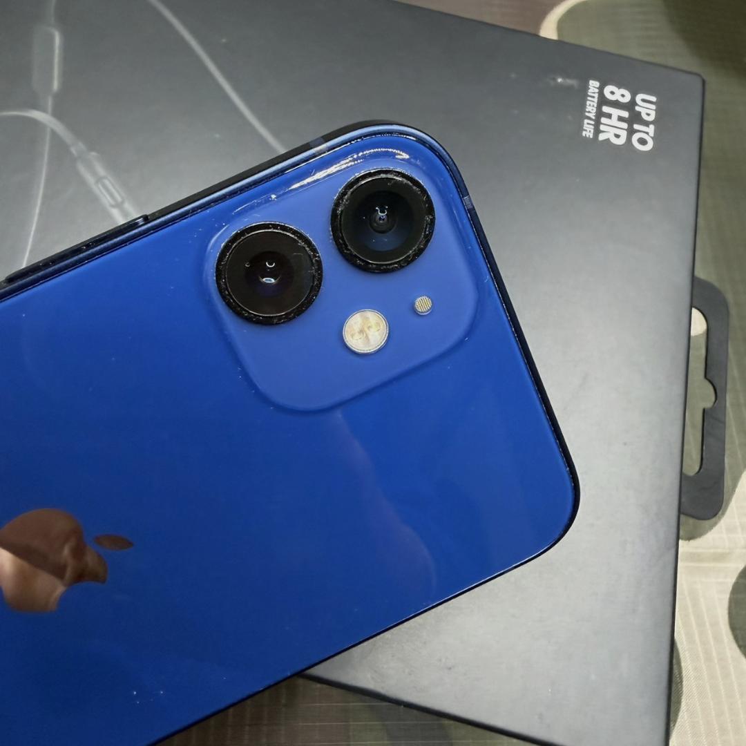 アップルストア購入.iPhone 12 mini 64GB ブルーSIMフリー