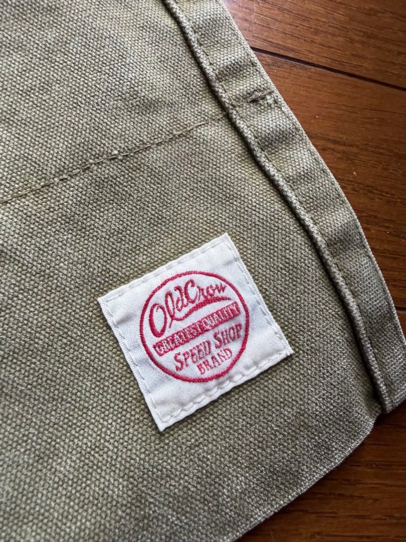 OLD CROW ビンテージ エプロン CROW BRAND グラッドハンド
