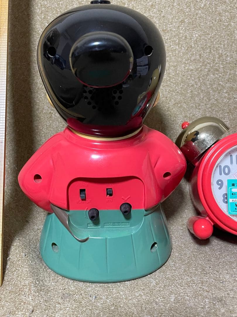 【まとめ売り】レトロ　キャラクター系　目覚まし時計　ボイス　セリフ　平成