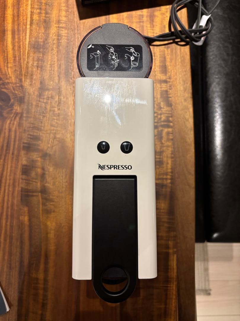 Nespresso エスプレッソマシン ホワイト＋互換カプセル130個付き