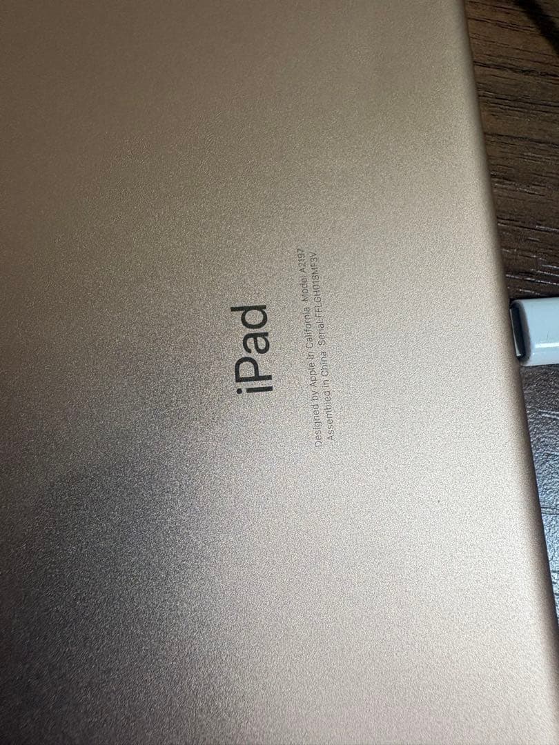 Apple iPad 第7世代 ゴールド 本体のみ