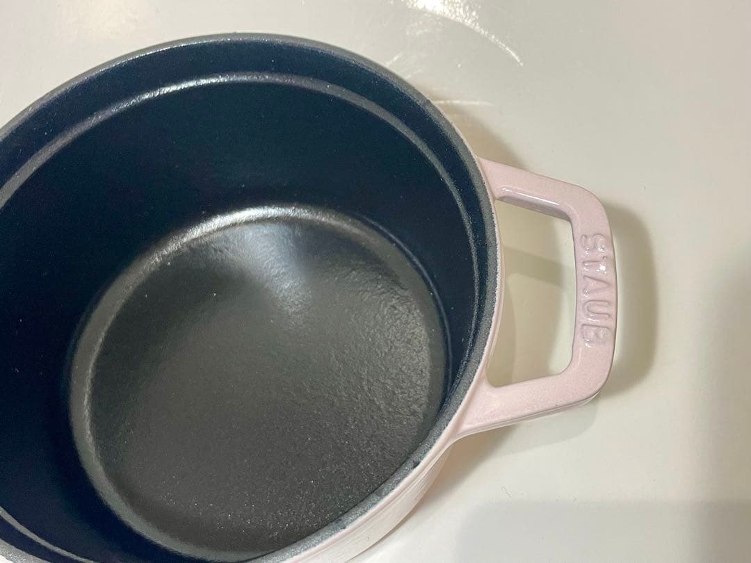 ＊ma＊【新品】ストウブ　ココット 16cm ソルベローズ