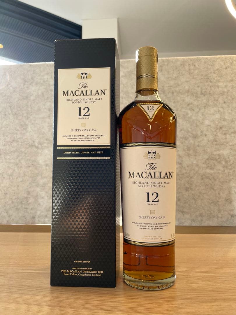 ウイスキー The Macallan 12Year Old Sherry Oak 700ml