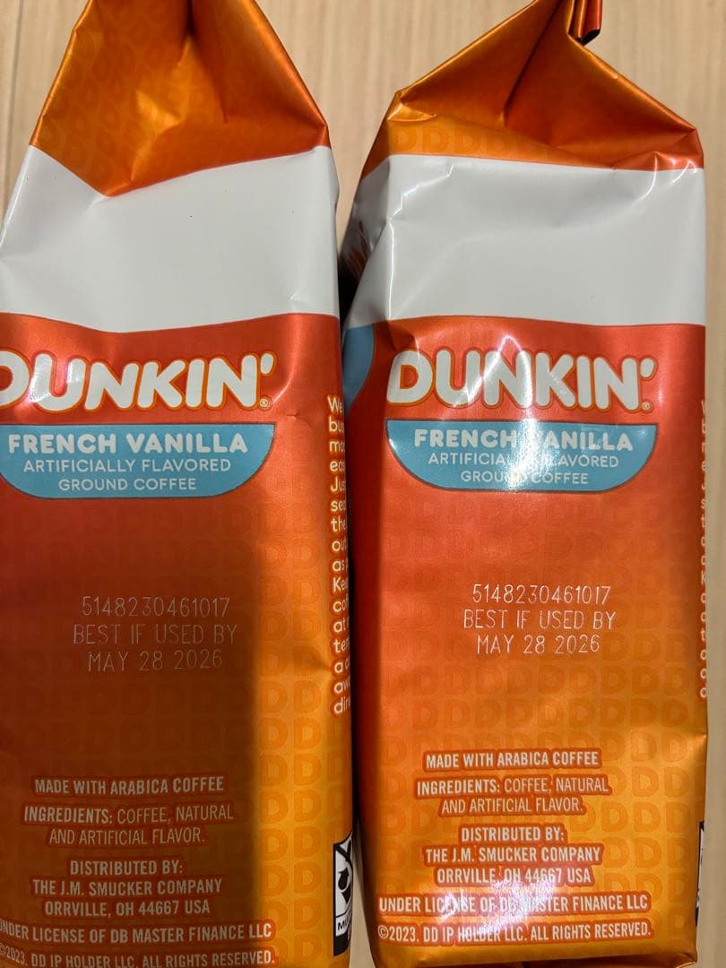 DUNKIN' DONUTS ダンキン ドーナツコーヒー バニラ