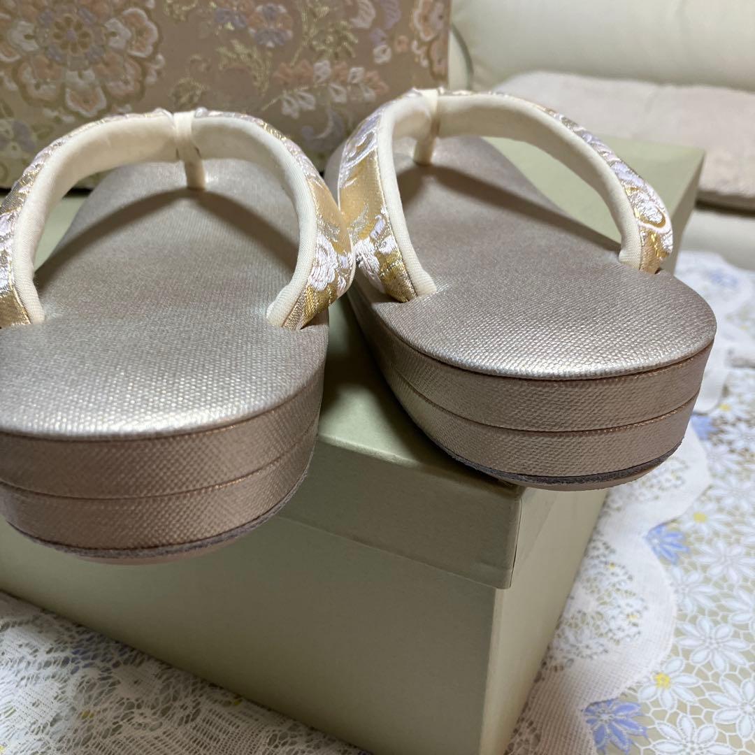 ももんが　Kisste（キステ）オリジナル 草履バッグセット　外反母趾対応