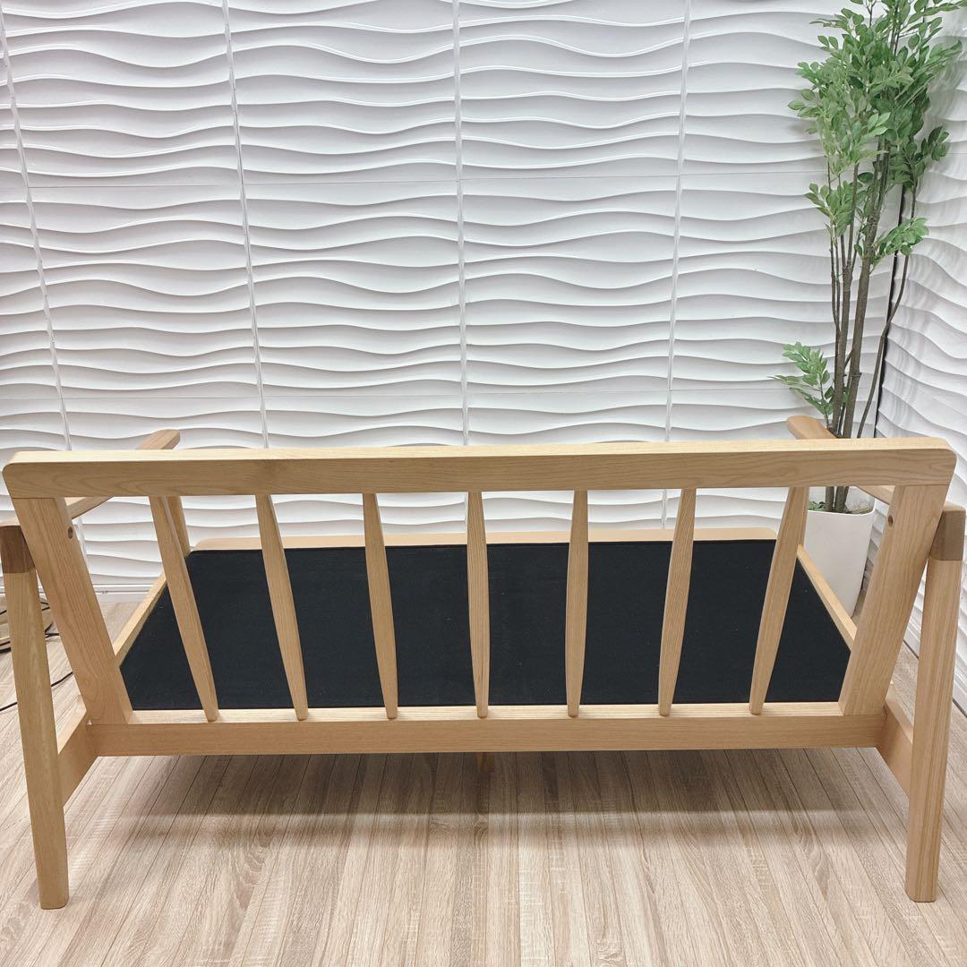 ◇大阪府 神戸市 配達料無料！◇ソファ◇2人掛け◇フレームのみ◇