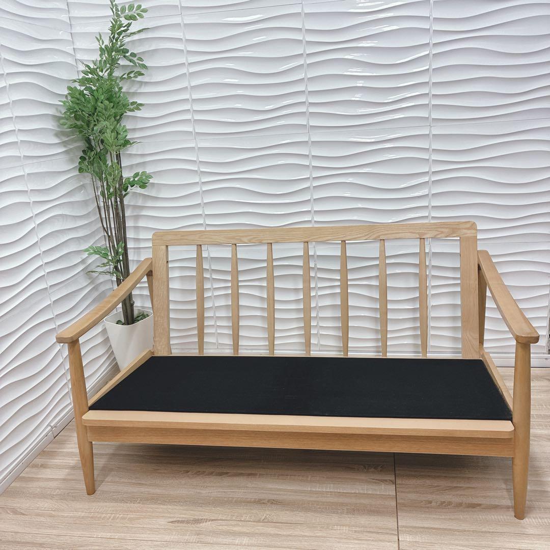 ◇大阪府 神戸市 配達料無料！◇ソファ◇2人掛け◇フレームのみ◇