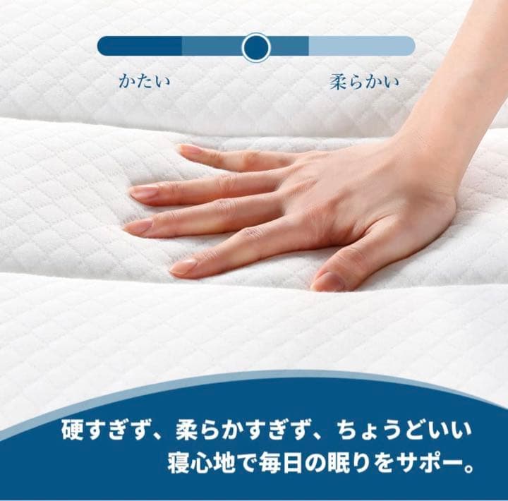 最高級ポケットコイルマットレス！ダブルサイズ