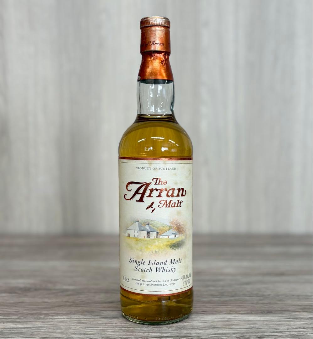 アラン モルト　初期のボトル　700ml 箱付　Arran 古酒