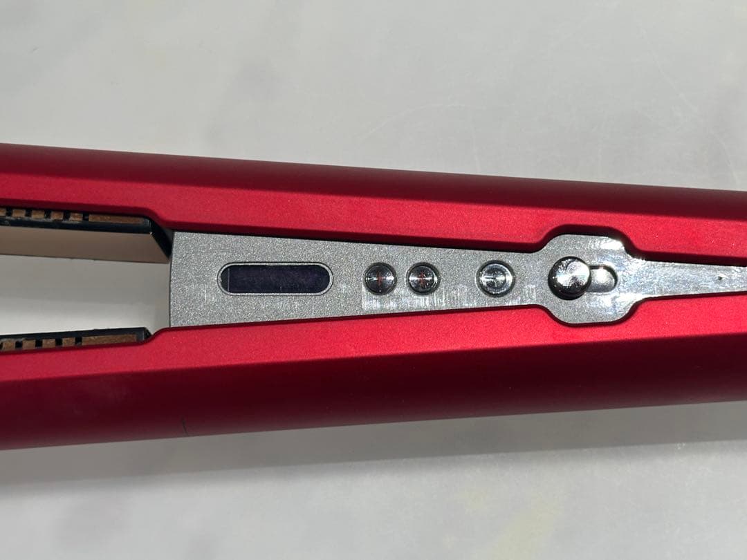 美品 ヘアアイロン Dyson Corrale レッド HS03