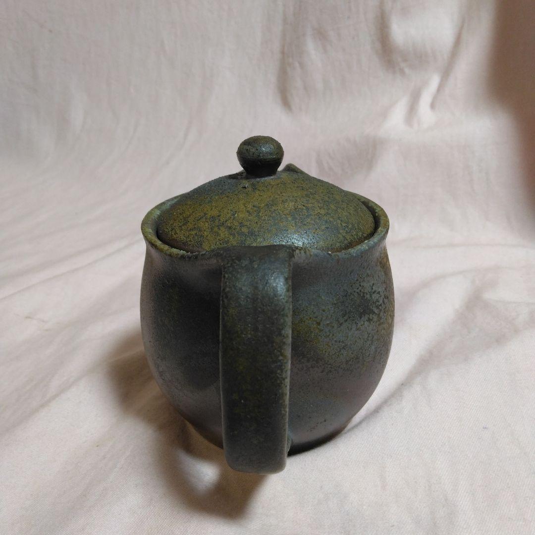 備前焼　小野田瑞穂作　備前急須