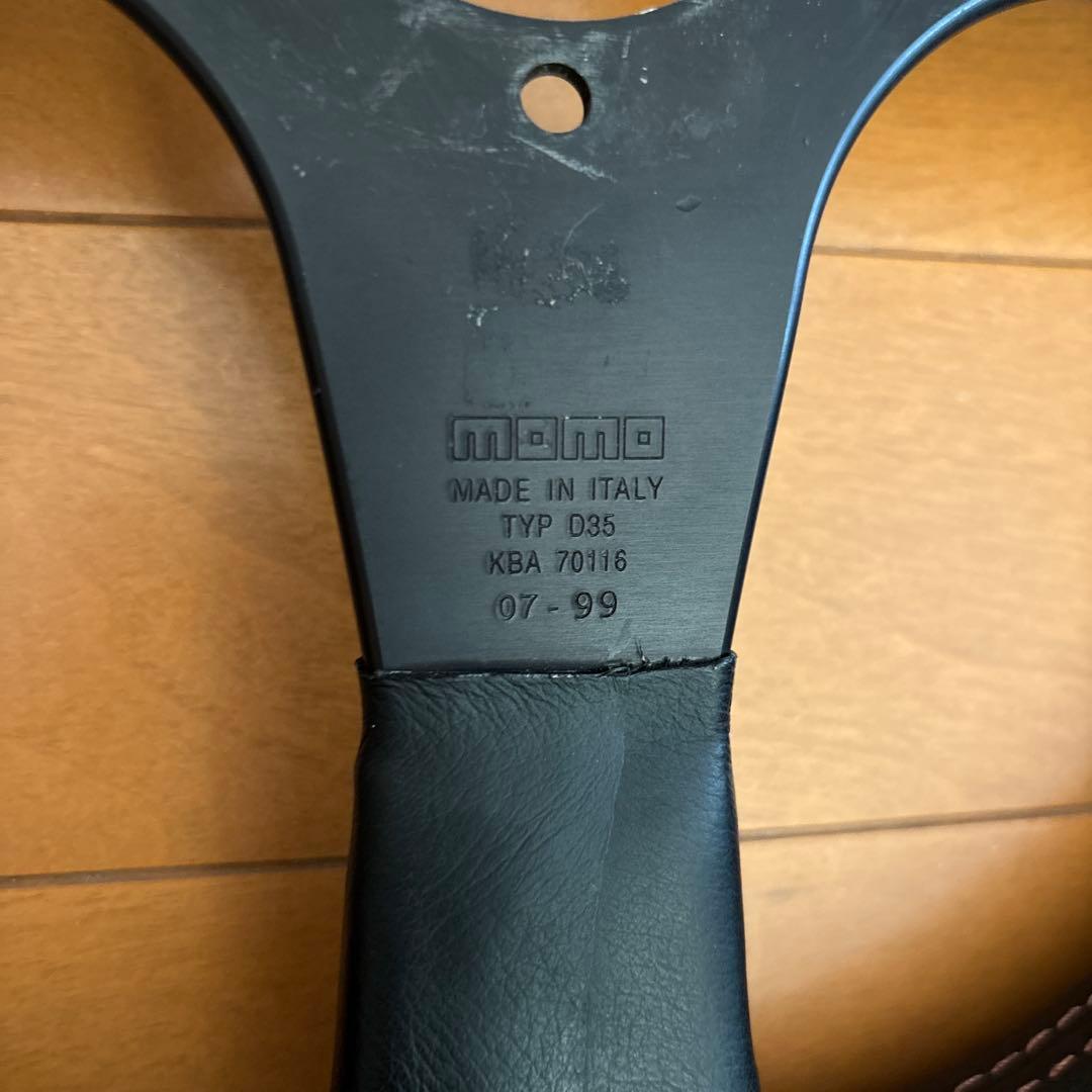 モモ CORSE D35 ステアリングブラックスポーク φ350 99年製